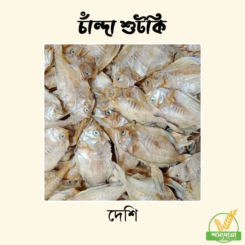 দেশি চাঁন্দা শুটকি || Deshi Chanda Fish Shutki